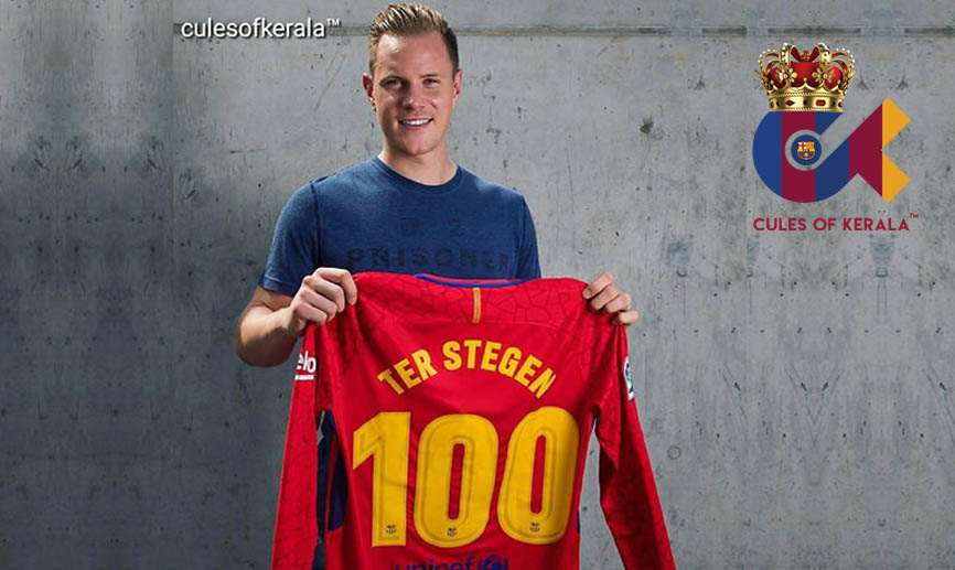 മാർക്‌ ആന്ദ്രേ ടെർ സ്റ്റെഗെൻ 100 NOT OUT
