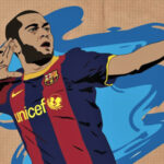 FC Barcelona right back Dani Alves
